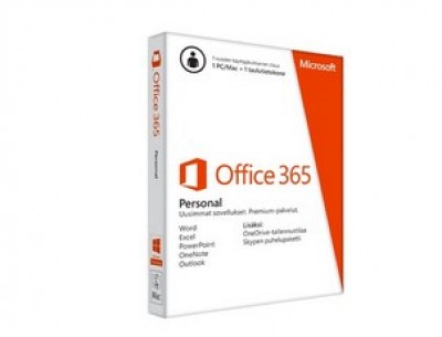 Office 365 Personal Suscripción anual MICROSOFT QQ2-00887, 1, 1 año, Caja, Windows